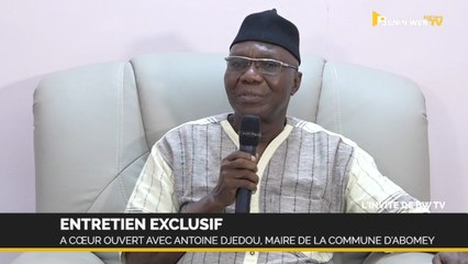 Entretien exclusif: à cœur ouvert avec Antoine Djédou, nouveau maire d’Abomey