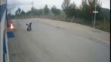 Hesap almayan iş yerini kurşunlayıp molotof atınca böyle vuruldu