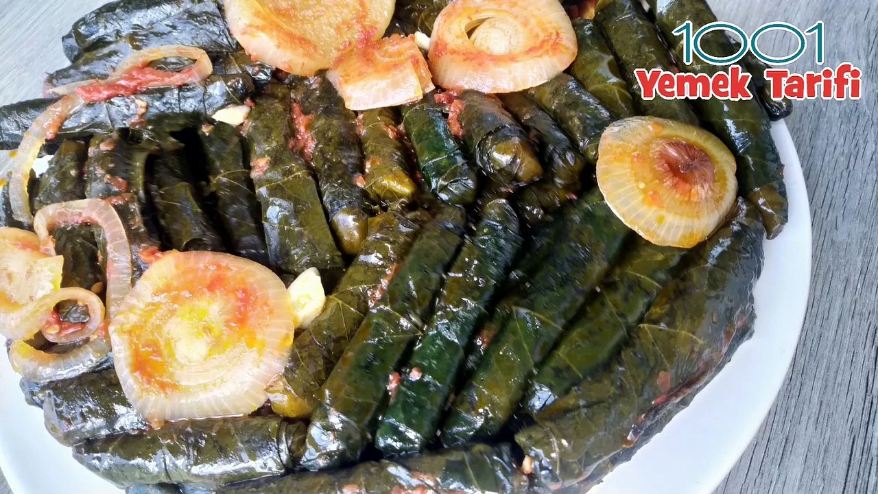 KOLAY SARMA TARİFİ: Dut Yaprağı Sarması Nasıl Yapılır?