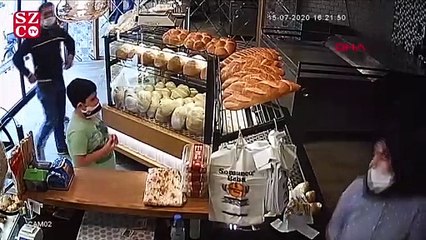 Maskeli hırsızın sadaka kutusunu çaldığı anlar kamerada