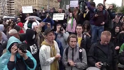 اعتقال أكثر من 140 شخصاً في موسكو إثر تظاهرة للمعارضة