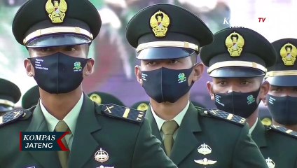 Ratusan Capaja Akmil Ikuti Pelantikan Secara Virtual