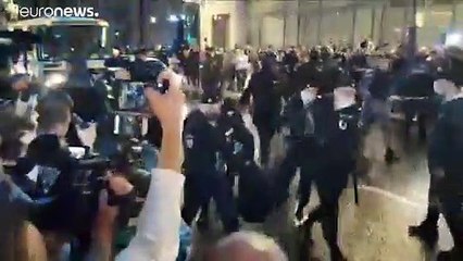 Москва: задержания на стихийном митинге