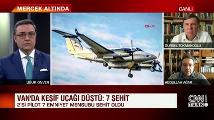 Son dakika! Van'daki keşif uçağı neden düştü? Abdullah Ağar canlı yayında yorumladı | Video