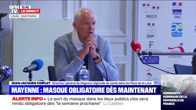 Coronavirus en Mayenne: l'ARS signale 3700 prélèvements depuis trois jours