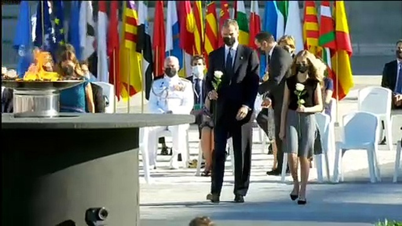 El Rey con las víctimas del Covid: "Nos han dejado muchos que construyeron nuestra convivencia democrática"