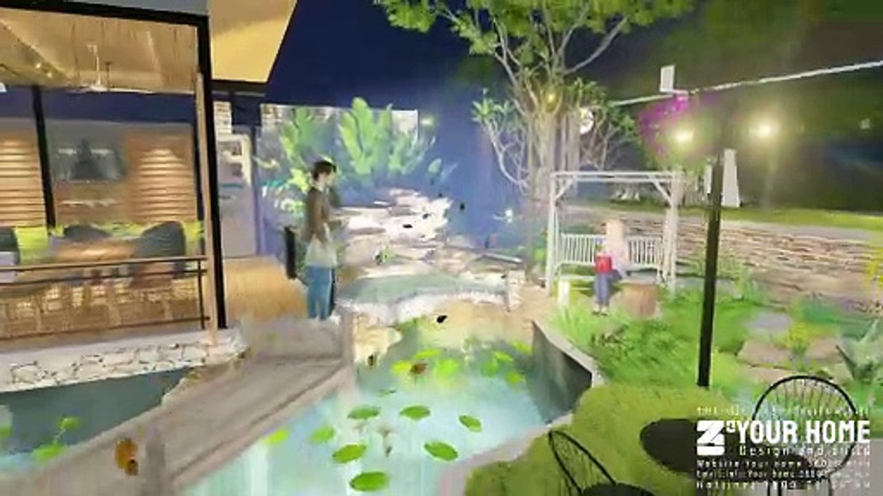 THIẾT KẾ MẪU QUÁN CAFE SÂN VƯỜN ĐẸP CAO'S CAFE ĐẦM SEN 450m2