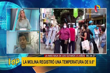 Lima amaneció con lluvia y alta humedad