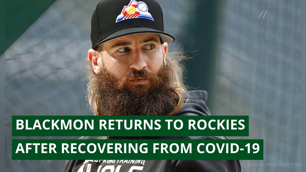 Blackmon returns to Rockies after recovering fr...