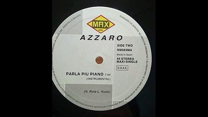 Azzaro ‎- Parla Piu Piano (Instrumental) (B)