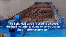 Barge Type_ Split Hopper Barge #Barge #hull