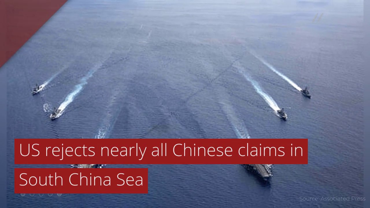 US rejects nearly all Chinese claims in  South...