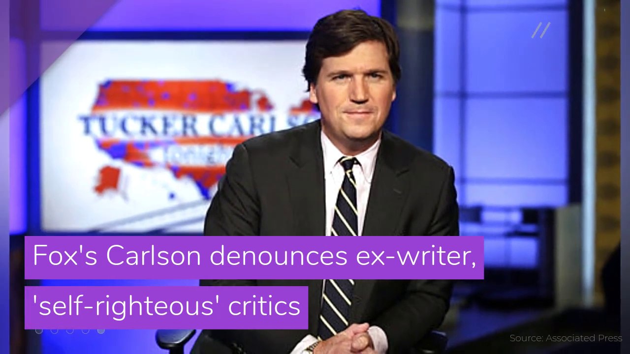 Fox's Carlson denounces ex-writer, 'self-righteous' critics, and other top stories from July 16, 2020.