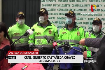 SJL: Capturan a los "Topos Fashion" y piden colaboración a la Policía