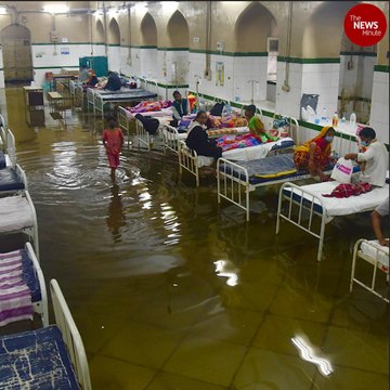 Hyderabad’s Osmania General Hospital inundated after heavy rains