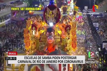 Brasil: edición 2021 del carnaval podría no realizarse ante pandemia de la COVID-19