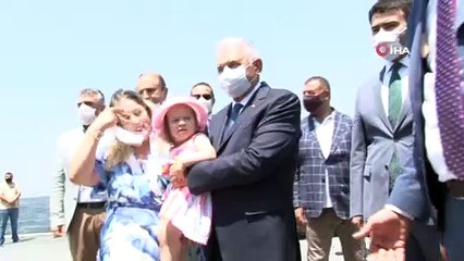Binali Yıldırım, 15 Temmuz Demokrasi Sergisi'ni gezdi