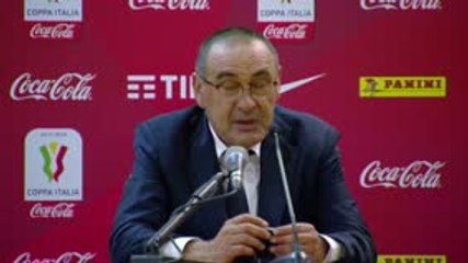 33e J. - Sarri : "On doit penser à gagner trois de nos cinq prochains matches"