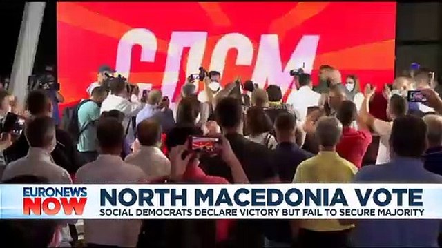 North Macedonia votes: Voting website 'hacked' as pro-western incumbents claim victory
