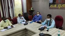 इंदौर पहुंचे वन मंत्री ने ली अधिकारियों की बैठक, वन सुरक्षा पर की चर्चा