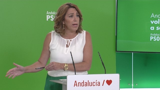 Susana Díaz afea a Moreno que haya dinero para altos cargos en Junta y no para mascarillas gratis