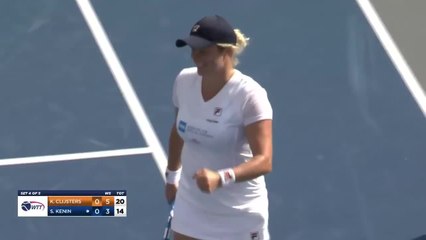 Tennis: Kim Clijsters bat la 4e mondiale Sofia Kenin (WTA)