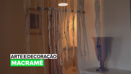 Arte e decoração: Macramê