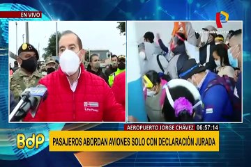 Aeropuerto Jorge Chávez: orden comienza a imponerse tras reprogramación de horarios