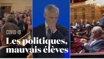 Masques, distance : quand les politiques ne respectent pas les gestes barrières (qu'ils ont eux-mêmes imposés)