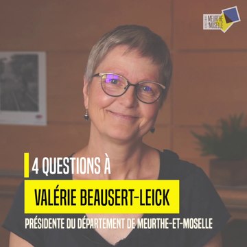 4 questions à Valérie Beausert-Leick, présidente du conseil départemental de Meurthe-et-Moselle