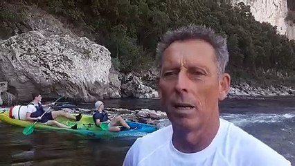 Le sergent Didier Honoré, de la caserne des pompiers de Vallon-Pont-d'Arc