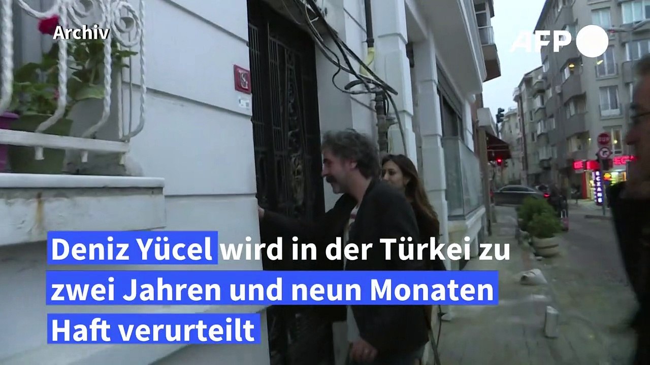Deniz Yücel in der Türkei wegen 'Terrorpropaganda' zu Haft verurteilt