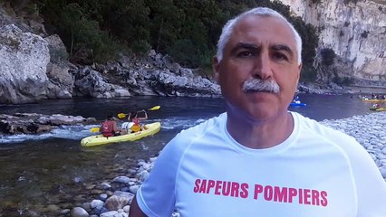 Le colonel Alain Rivière, patron des pompiers de l'Ardèche