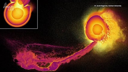 Incredible Simulations Show How Giant Impacts Strip Planets’ Atmospheres