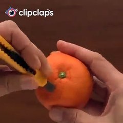 Make some exciting things with orange