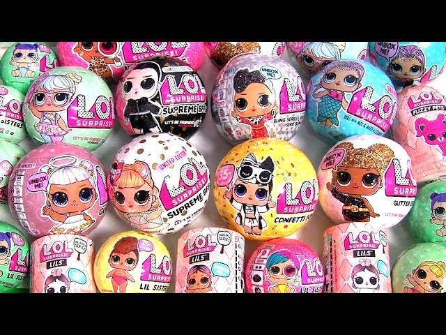 Confetti pop lol dolls sale