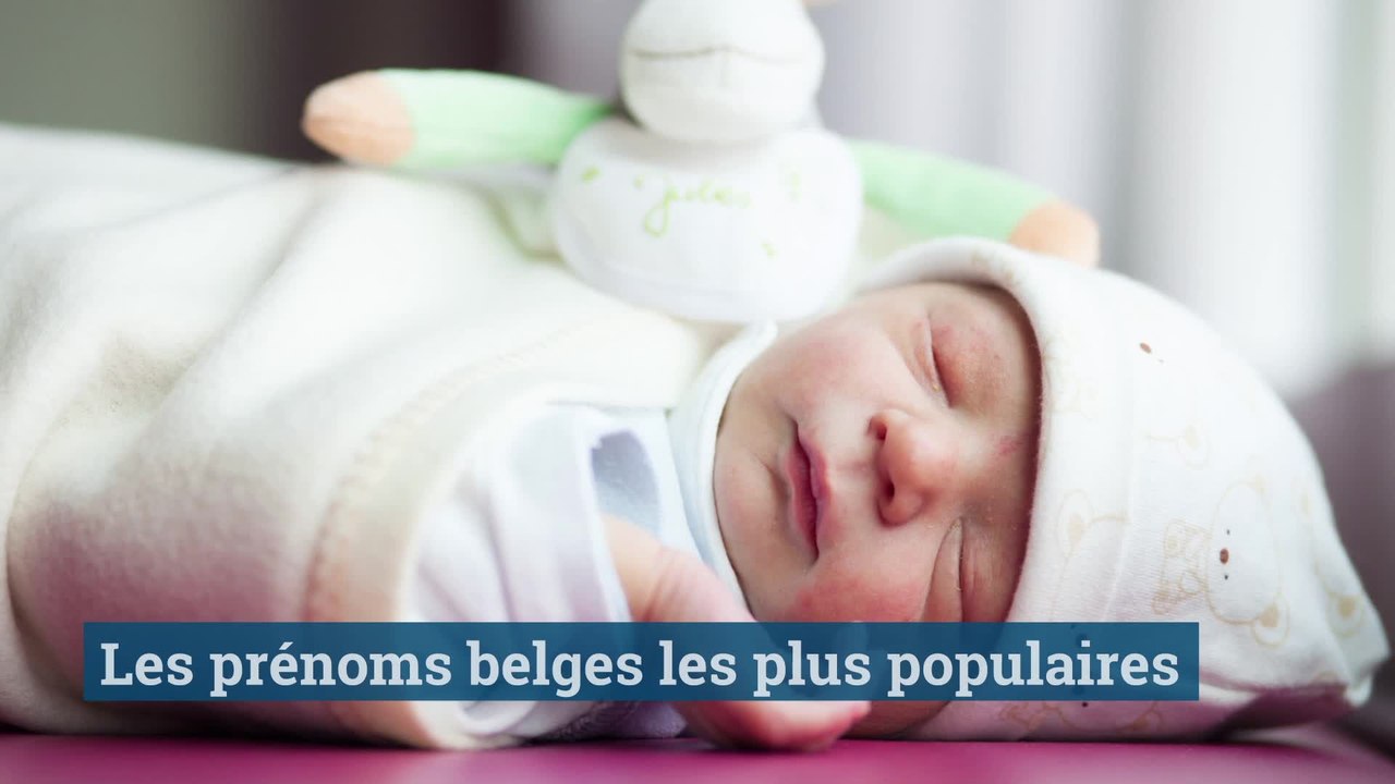 Les prénoms belges les plus populaires