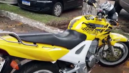 Moto com com registro de furto é localizada na Av. Tito Muffato