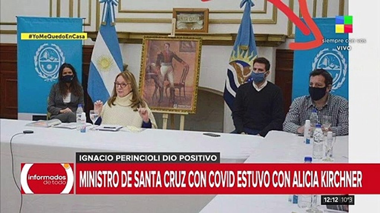 El ministro de Economía de Santa Cruz tiene coronavirus