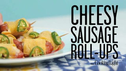 Cheesy Sausage Roll-Ups