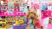 Barbie Dolls Go Shopping Toy Store for Kids Toko mainan boneka Barbie Loja de brinquedos