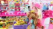 Barbie Dolls Go Shopping Toy Store for Kids Toko mainan boneka Barbie Loja de brinquedos