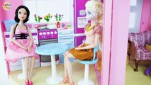 Barbie Pink Dream House Unboxing Setup Rumah impian boneka Barbie Casa de sonho