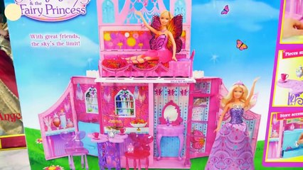 Butterfly Princess Castle + Barbie Angel Dolls Putri Barbie Malaikat Kastil