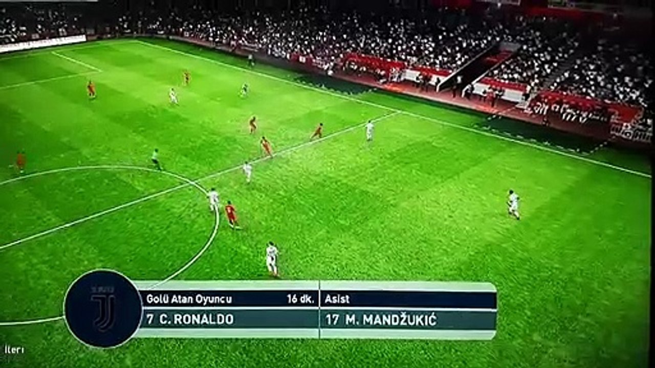 Cristiano Ronaldo Bicycle Kick Goal ( Juventus FC - Liverpool FC PES 2019)