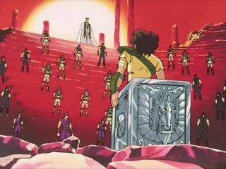 El Patriarca le da a Seiya la Armadura de Pegaso - Español