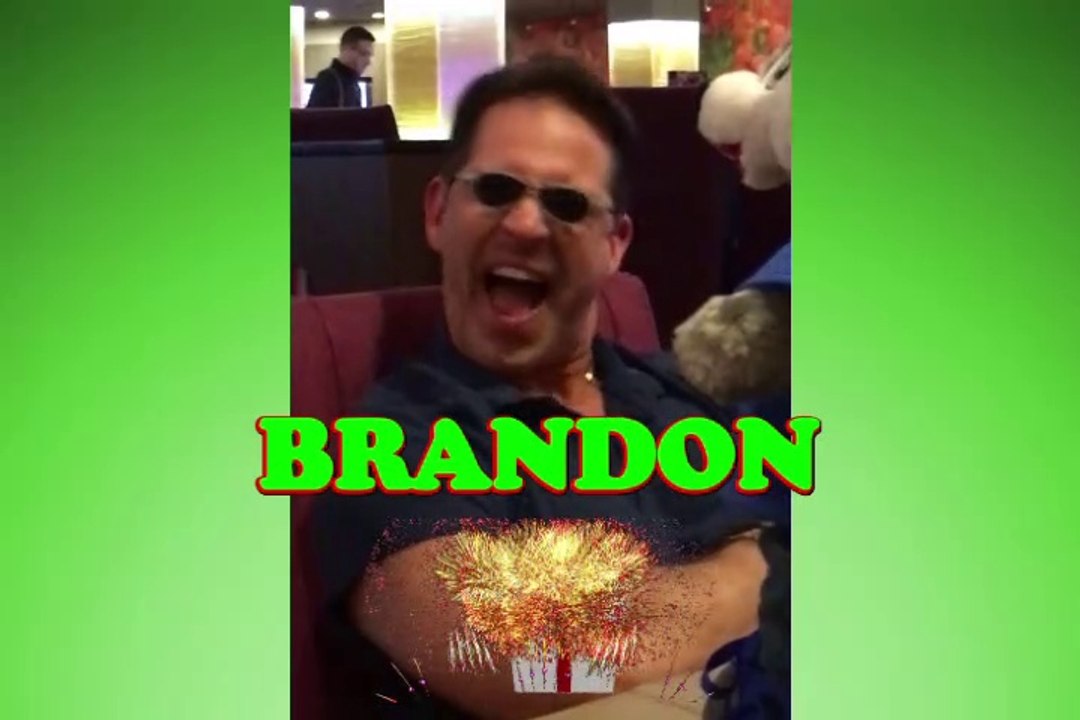 Happy Birthday Brandon - Brandon's Birthday Song - Brandon's Birthday Party