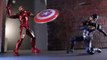 Marvel - Capitán América vs. Ironman (Stop motion)