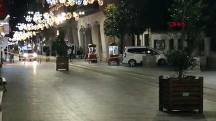 İstiklal caddesinde şüpheli paket