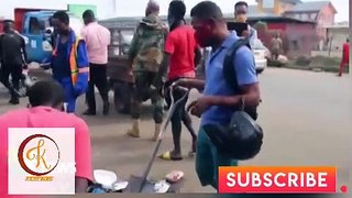 Coronavirus | People caught without masks forced to sweep streets in Accra